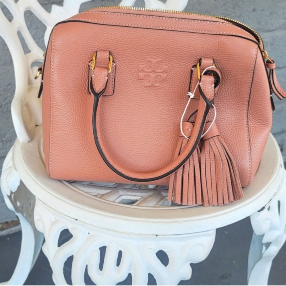 Tory Burch Pink Leather Handbag - Picture 9 of 9